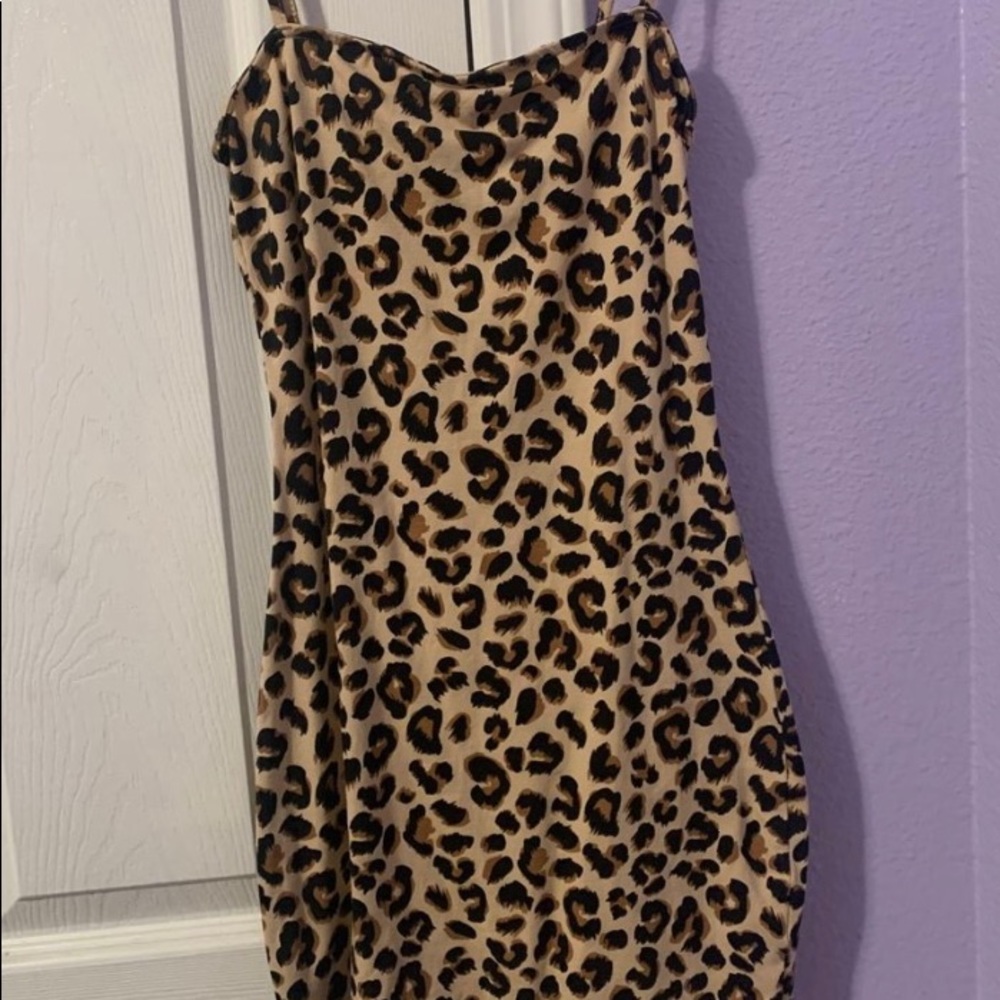 Cheetah Print Minidress